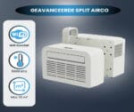Split airco caravan / camper met WiFi - 5000BTU - Afbeelding 4