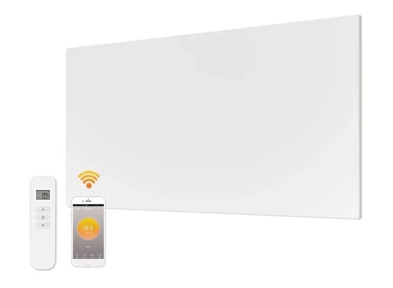 image QH-FR infrarood paneel WIFI – 30 x 120cm – 350 watt - Afbeelding 1